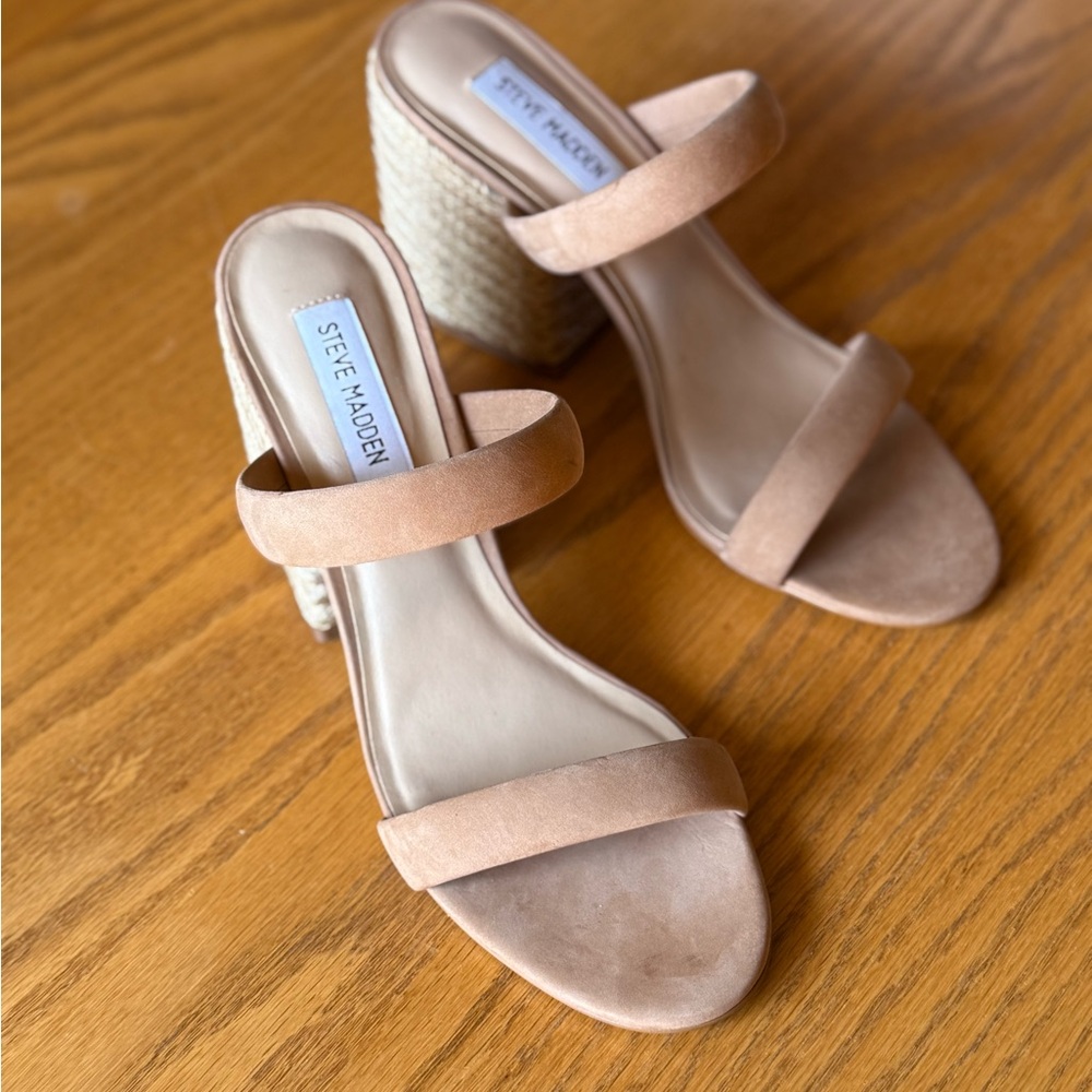 Steve Madden Marcel Espadrille Heels NWOT - Picture 2 of 8